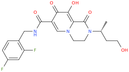 Open chain Dolutegravir